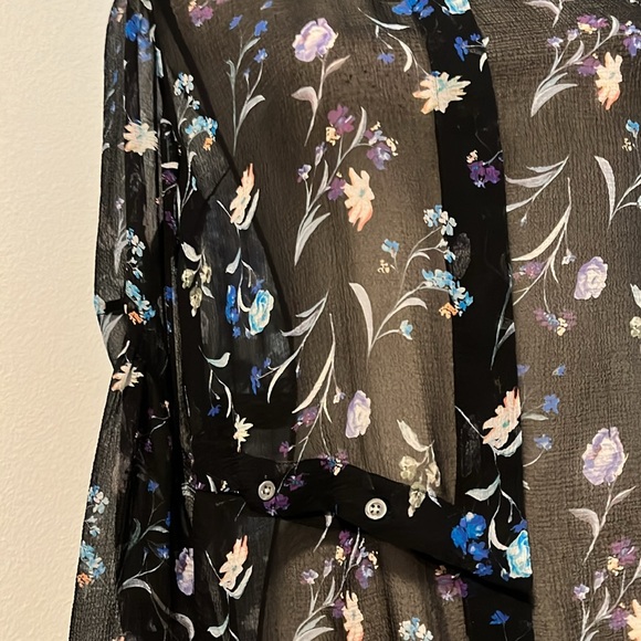 3.1 Phillip Lin Sheer Silk Blouse - Picture 7 of 16